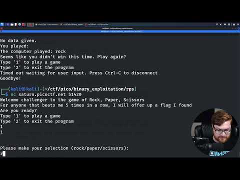 Exploiting C strstr Function (PicoCTF 2022 #37 'rps')