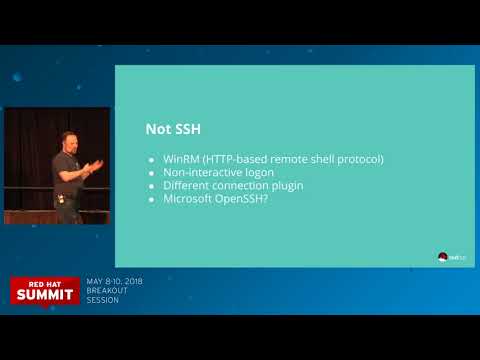 Manage Windows like Linux with Ansible