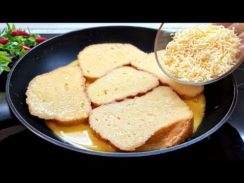 Das schnelle Frühstück ist in wenigen Minuten fertig! Köstliche French-Toast-Sandwiches mit Schinken