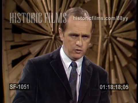 Bob Newhart Golfing Jokes & Monologue -  Glen Campbell Goodtime Hour 1969