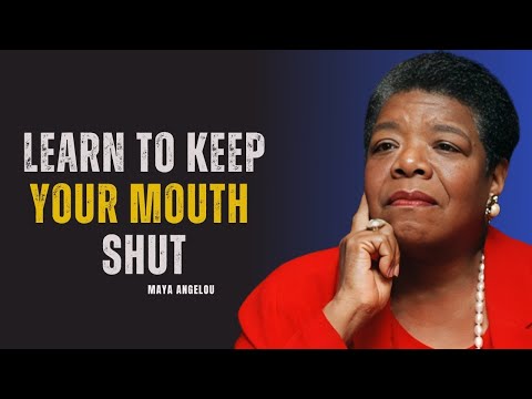Stop telling what’s happening in your life | MAYA ANGELOU