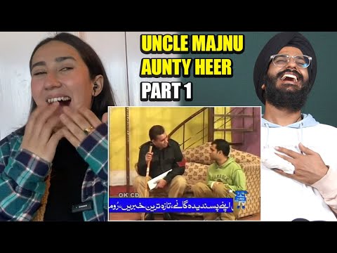 Indian Reaction to UNCLE MAJNU AUNTY HEER 1| Raula Pao