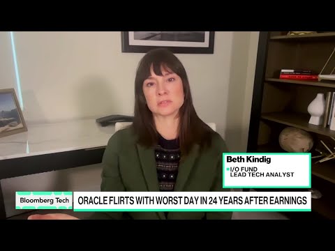 Oracle Slides by Most Since January on Mounting AI Spending