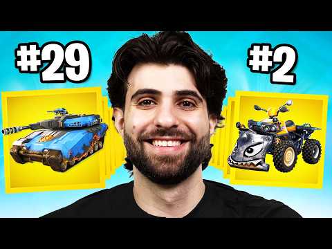 I Ranked EVERY Fortnite Vehicle!