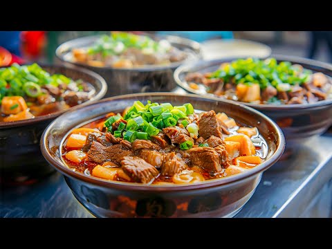 Most Tempting!! 2024 Street Food Collection in Vietnam/ Noodle Dishes and Fried Rice