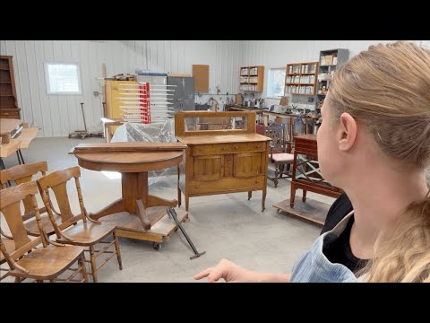 Refinishing an entire Dining Suite