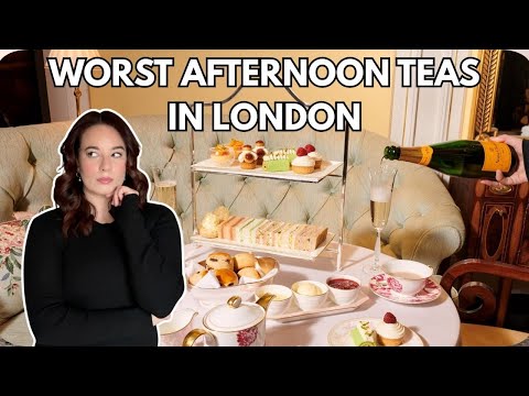 WORST Afternoon Teas in London || My Honest Rankings for 2025