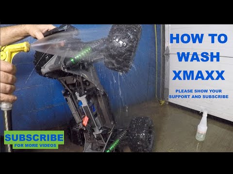 How to wash the XMAXX 8s Truck