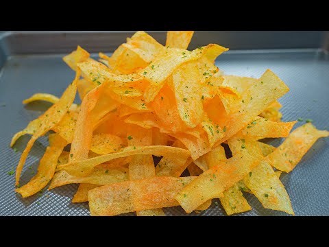 Easy Potato recipes! With 1 POTATOES! Cheap, Simple and very delicious potato chips! Potato snacks