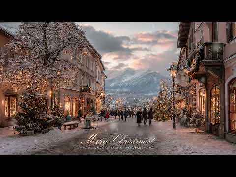 Playlist🎄Vintage Christmas Jazz from a European Village | Cozy Winter Playlist | 10 Hours