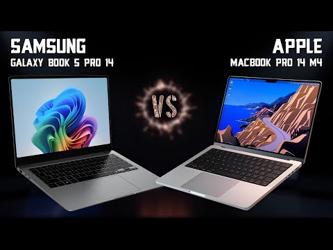 Samsung Galaxy Book 5 Pro 14 vs Apple MacBook Pro 14 - spec review & comparison
