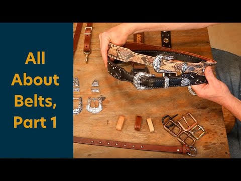 The Leather Element: All About Belts Part 1