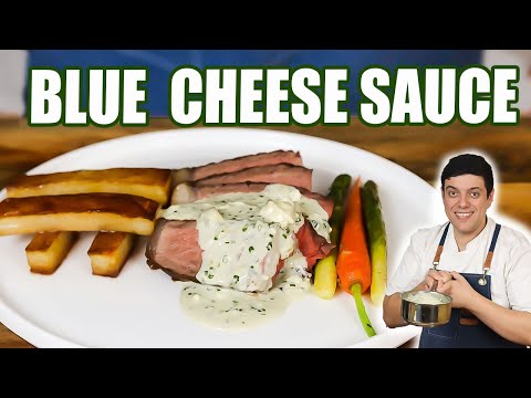 Homemade Blue Cheese Sauce | Better Than Steakhouse