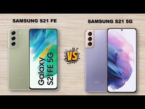 Samsung Galaxy S21 FE 5G  VS Samsung Galaxy S21 5G / FULL COMPARISON