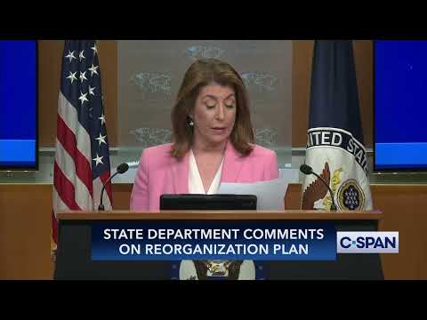 State Department Reorganization Plan