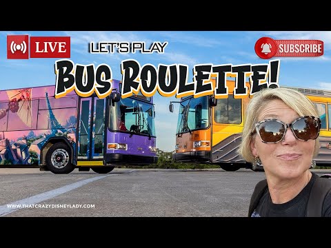 Bus hopping around Disney World