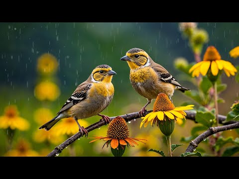 Relaxing Piano & Bird Songs with Gentle Rain ๐๏ธ Peaceful Sounds for Deep Sleep & Stress Relief