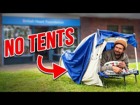 Charity Shop Camping Challenge