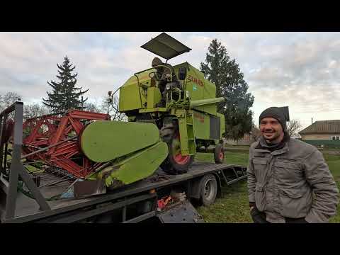 Delivery of CLAAS Compact 30 from Volyn to Vinnytsia | Tow truck Berezne