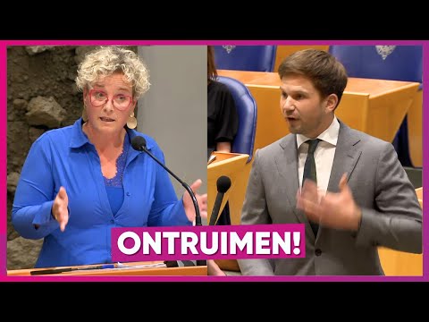 Totale chaos in Tweede Kamer na clash FvD en D66