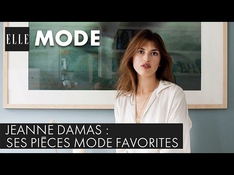 Jeanne Damas reveals her favorite fashion pieces | ELLE Fashion