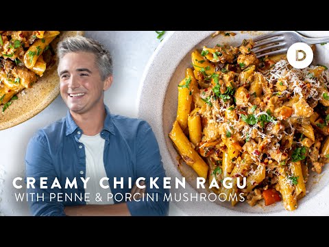 CREAMY Chicken Ragu Pasta!