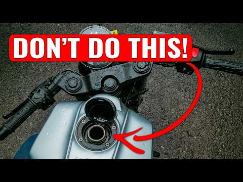 Motorcycle Owners: Never Do THIS Before Refuelling (75% Get it Wrong)