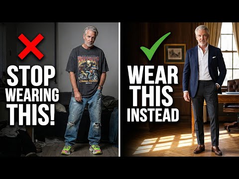 Stop Wearing This! 5 Fashion Mistakes Men Over 50 Make