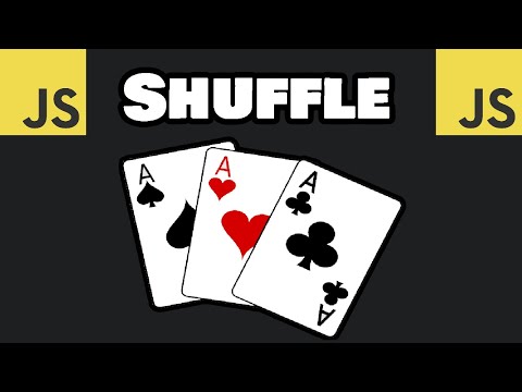 How to SHUFFLE AN ARRAY in 4 minutes! 🔀