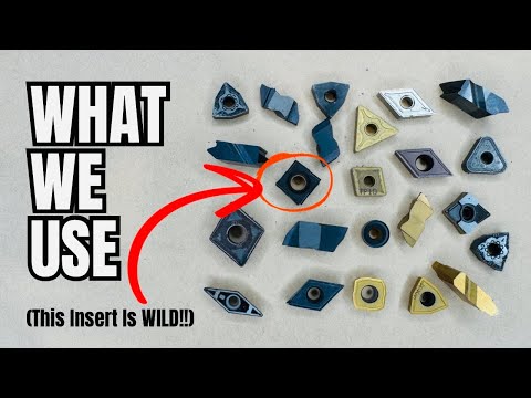 The Carbide Inserts We Use (And WHY!)