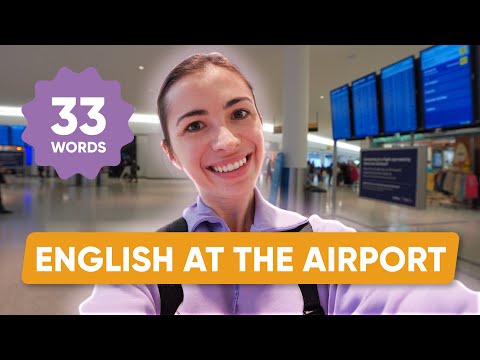 English vocabulary at the airport
