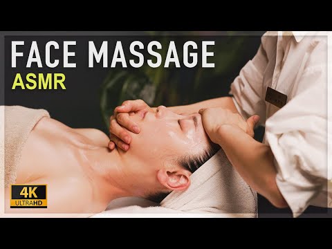 ASMR / 😪 Face massage that made me fall asleep while snoring