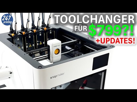 Snapmaker U1 Vorschau (DE): Ein krasses Angebot! Bonus: Erste Updates! (DEUTSCH)