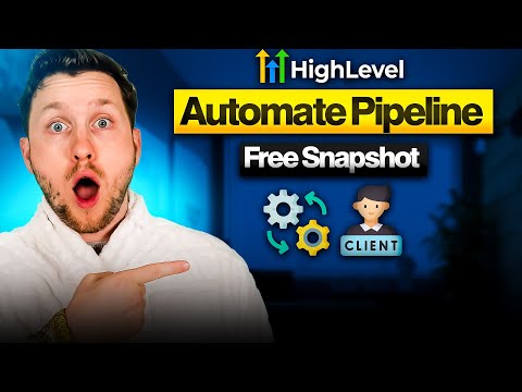 Stop Losing Sales  Automate Your GoHighLevel Pipeline with Free Snapshot!