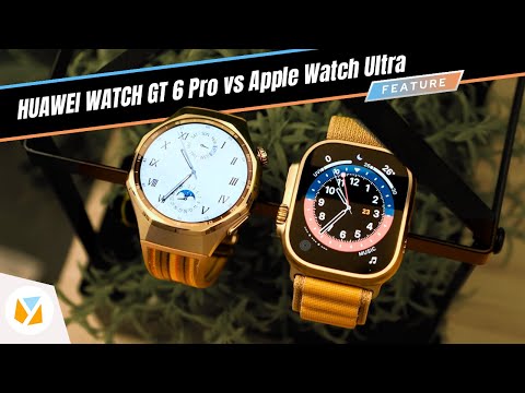 HUAWEI WATCH GT 6 Pro vs Apple Watch Ultra | Lighter, longer-lasting, and smarter