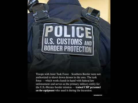 CBP personnel — not U.S. troops — used military laser to shoot object near El Paso