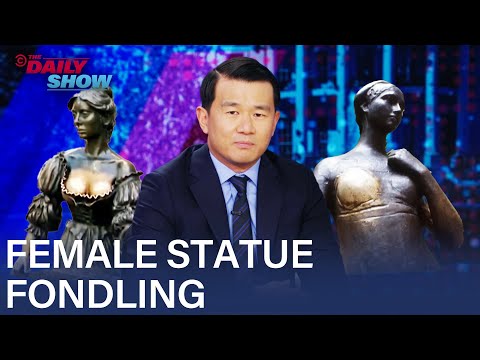 Why Are People Getting Frisky With Statues? Ronny Chieng on the Horny Phenomenon | The Daily Show
