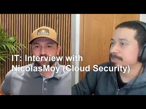 IT: Interview with @nicolasmoy (Cloud Security)
