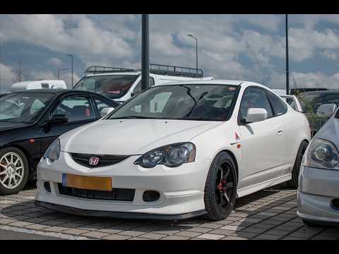 Honda Integra IV type R   Cars and Coffee   Fckn Low   Berdorf   avril 2023