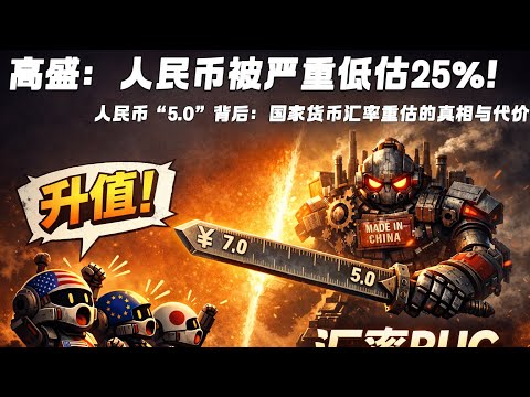 人民币被低估25%？高盛“5.0”背后：汇率重估的真相与代价