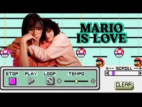 Cool Uncle's Corner: My Girlfriend Makes a Mario Paint Song for Valentine's Day