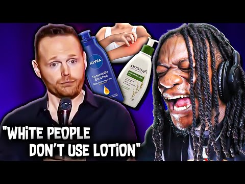 BLACK GUY REACTS TO Bill Burr "White People Don't Know About Lotion" (Plastic Surgery & Lotion)