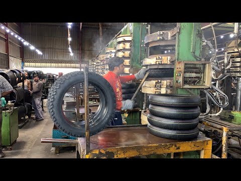 Amazing Manufacturing Process of panther Tyres 🛞 Tubeless Tyres