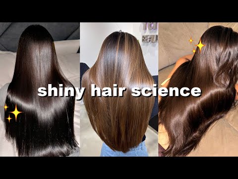 The Science Of SHINY HAIR | How To Get SHINY & GLOSSY Hair Fast