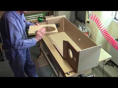 Manufacturing of a Jean Maurer loudspeaker