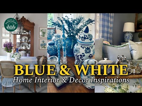 💙🦢 Blue & White Harmony: Layers of Calm, The Classic Duo Wrapped in a Symphony of Peaceful Balance