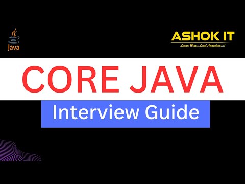 Core Java FAQs : A Must-Watch for Java Developers