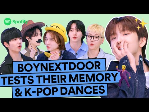 BOYNEXTDOOR tests their K-Pop memoryㅣK-Pop ON! Playlist Take Over Part 2