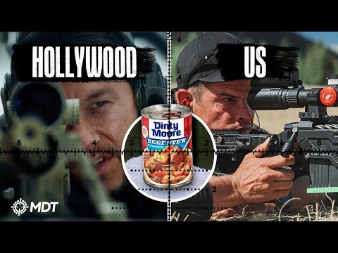 Can You REALLY Hit a Soup Can at a Mile? (Shooter Movie Test)