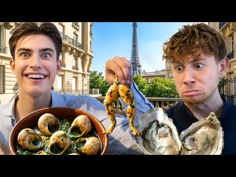 Trying the Weirdest French Foods in Paris!